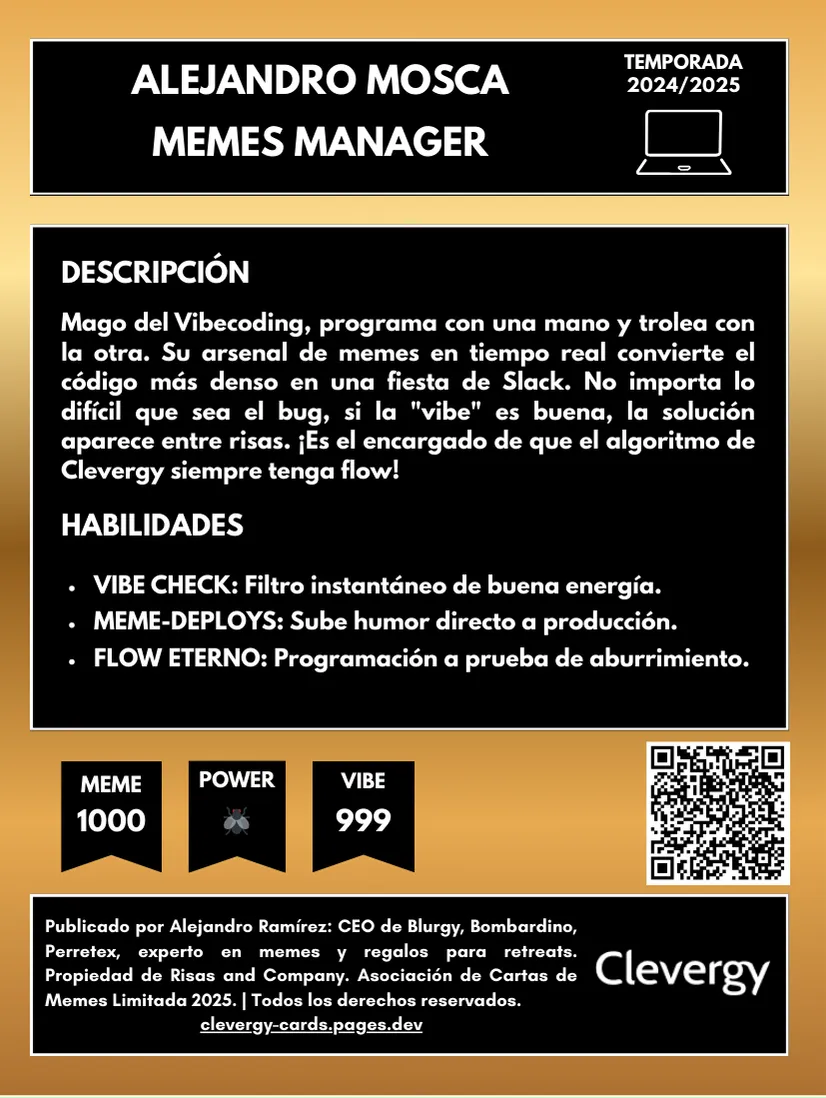 Alejandro Mosca - reverso