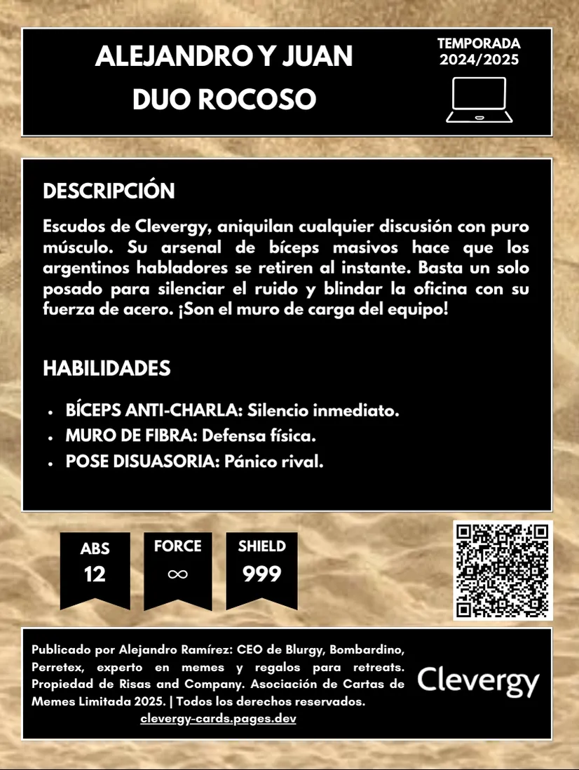 Alejandro y Juan Duo Rocoso - reverso