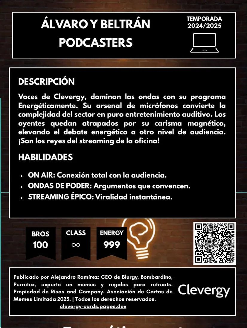 Alvaro Beltran Podcasters - reverso