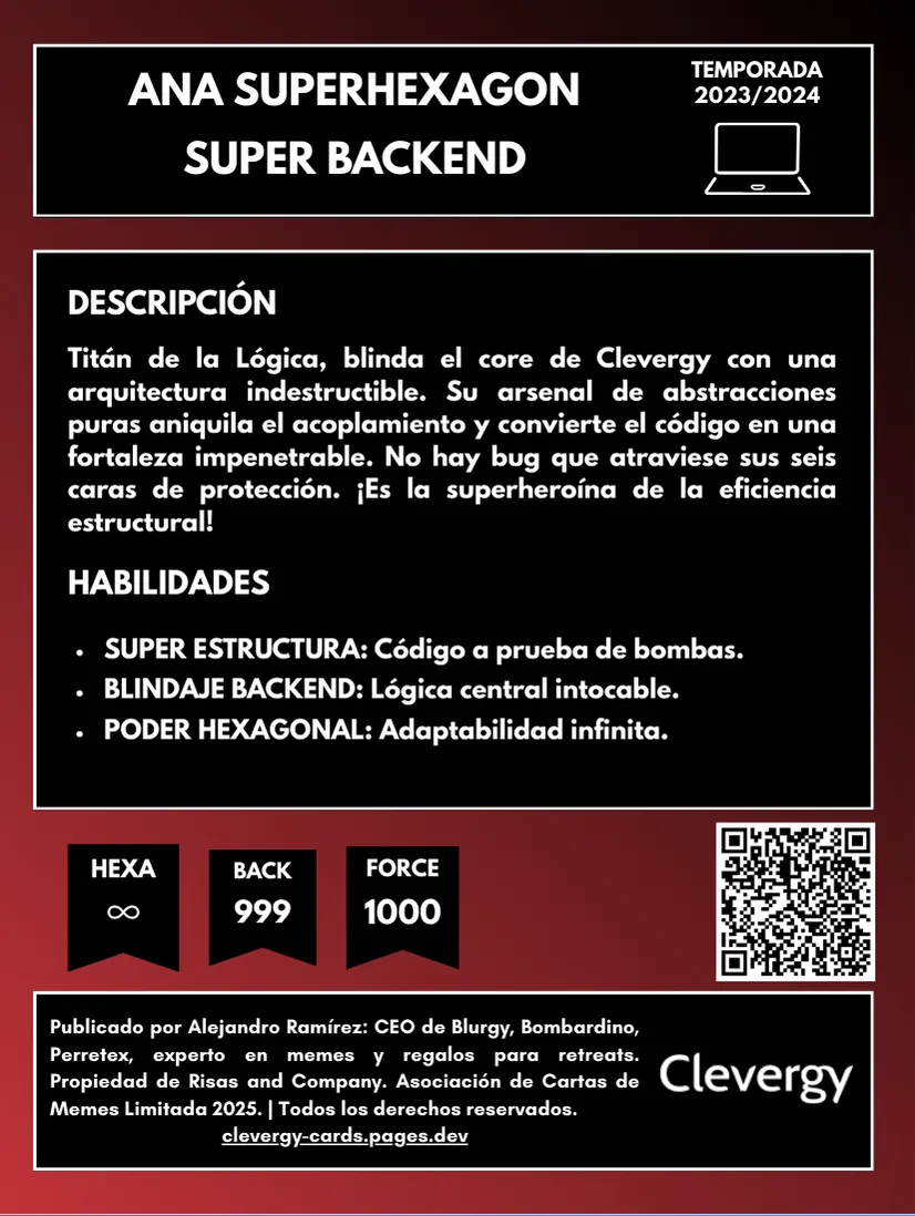 Ana Superhexagon - reverso