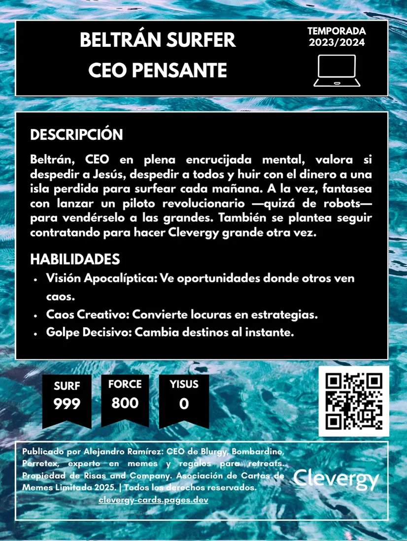 Beltran Surfer - reverso