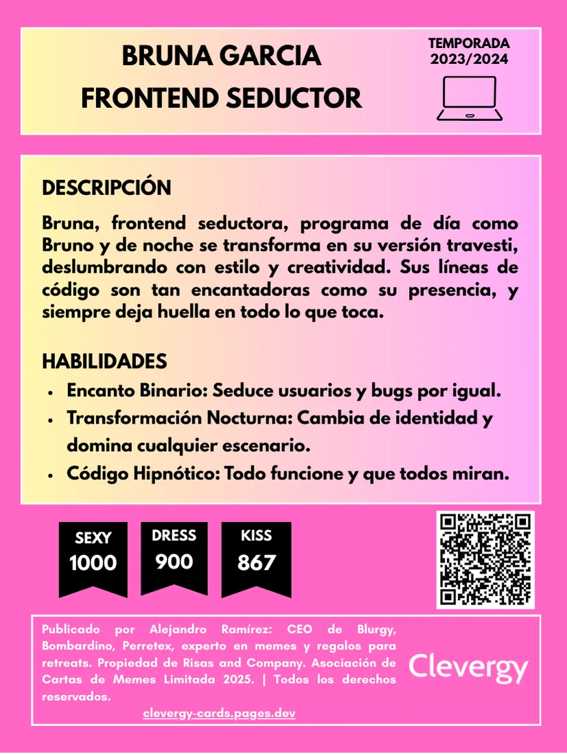 Bruna Garcia - reverso