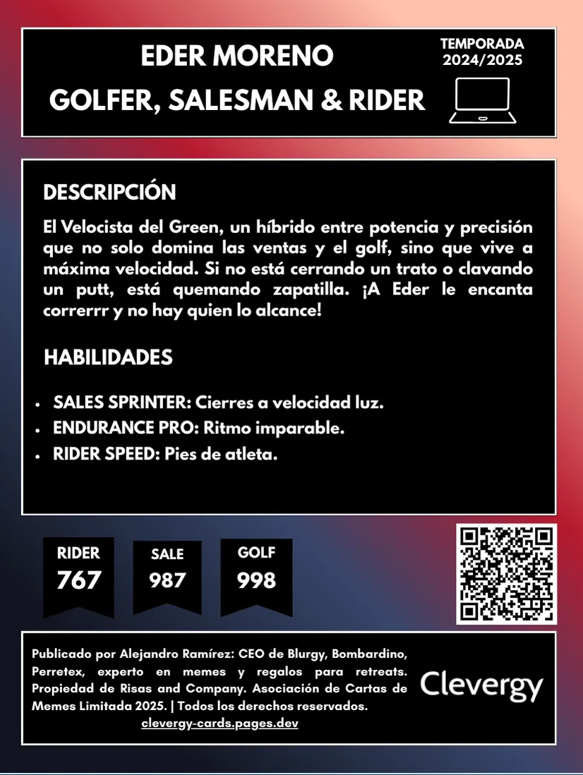 Eder Rider - reverso