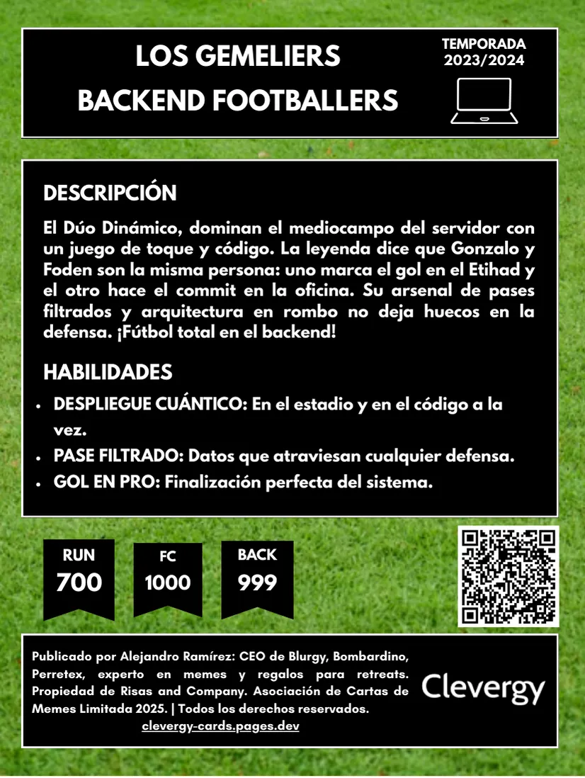 Gonzalo Foden - reverso