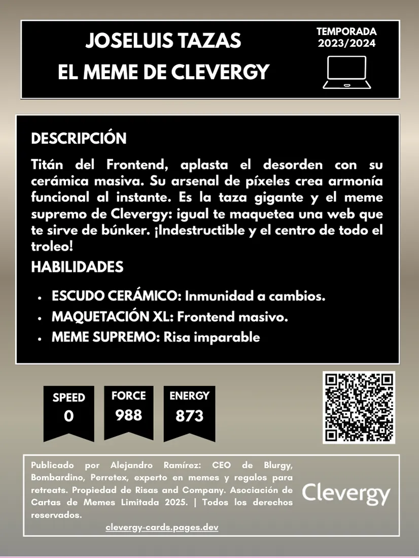 Joseluis Tazas - reverso