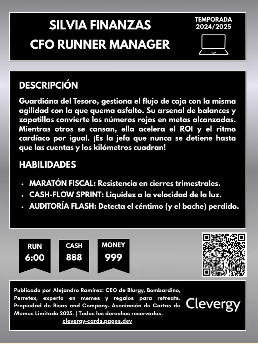 Silvia Finanzas - reverso