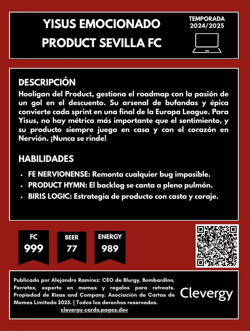 Yisus Emocionado - reverso